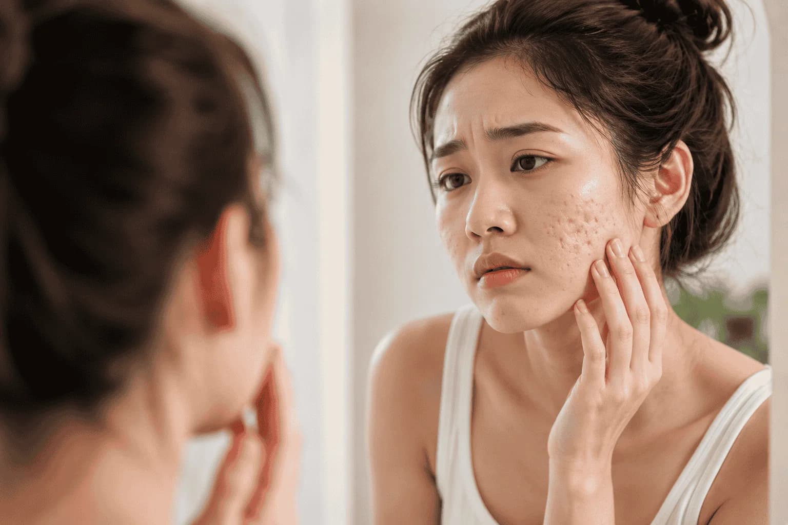 Trị sẹo rỗ · sẹo lõm — RF Vi điểm